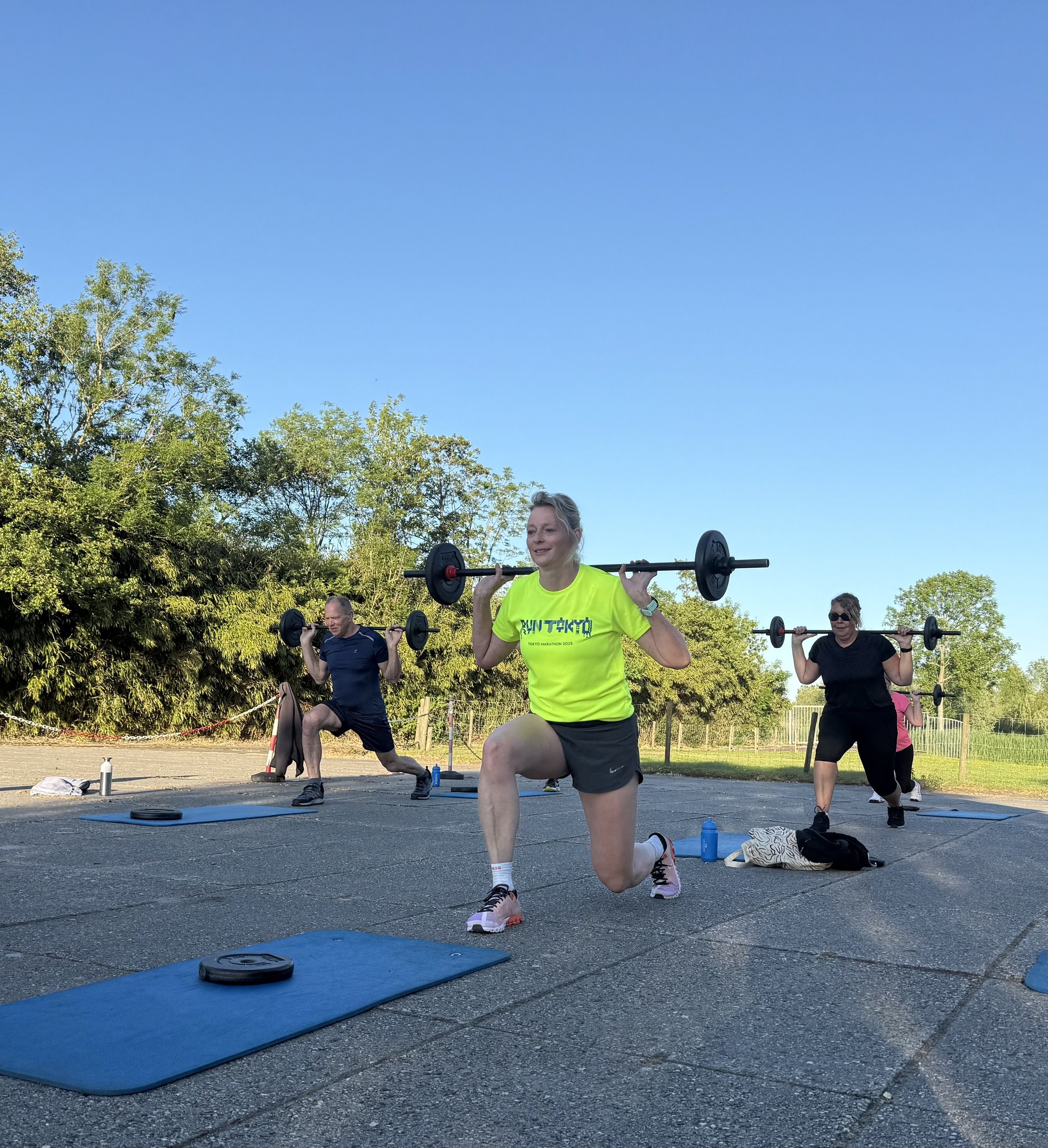 FITT-buitentraining bij Keep Fit Joure